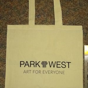 Park West Canvas Reusable Tote Bag Cotton